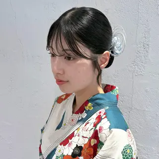 ロング ヘアアレンジ 艶髪/柔らかカラー /アレンジ🪞あまにのヘアスタイル