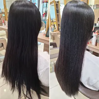 ミディアム Ash 店長　山下達也のヘアスタイル