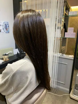 ロング カラー 柚木 翔伍のヘアスタイル