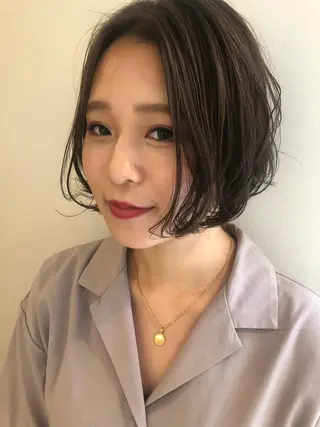 ショート 似合わせ.ﾍｱｾｯﾄ 得意🌹井上美沙のヘアスタイル