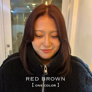 ミディアム カラー ⌇🌹透明感カラー 🌹ᴍᴇɢᴜᴍɪ ⌇のヘアスタイル