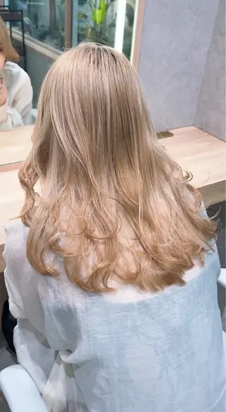 ロング カラー 🦋‪レイヤー/ 顔まわり/夏帆🦋‪のヘアスタイル