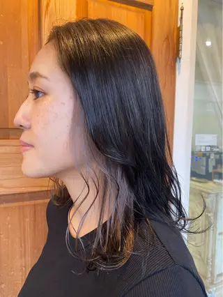 カラー 海外風レイヤー🥥 NANAのヘアスタイル