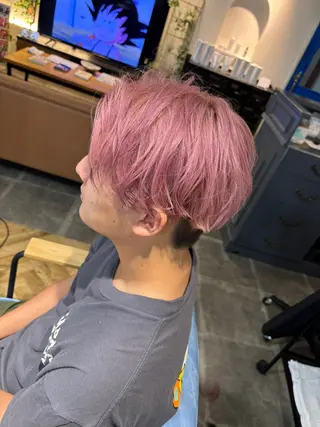 ミディアム カラー メンズ umber  royce所属・🫟メンズスタイル 特化型マナ🫟のヘアスタイル