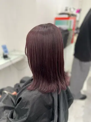 カラー ブリーチなし透明感 💗RYOTAのヘアスタイル