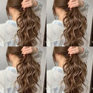 ロング eye エクステ専門店Rのヘアスタイル