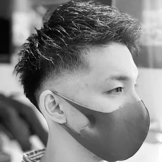 ショート メンズ メンズヘア特化 崎田 成人のヘアスタイル