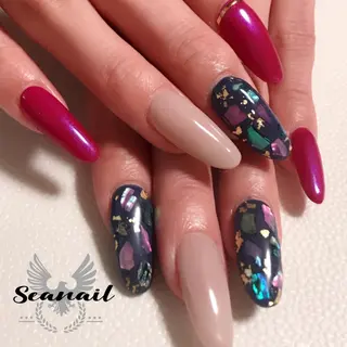 ネイル 小尾 栞のネイルデザイン