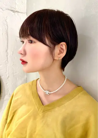 ショート 骨格診断で絶対可愛い ✨丸みショート✨凌弥のヘアスタイル