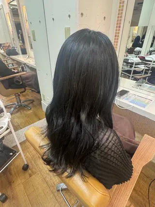 ロング KAMI-YU所属・森 千明のヘアスタイル