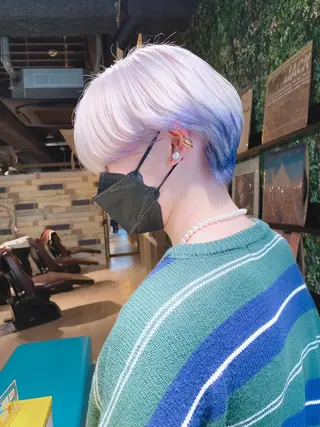 ショート メンズ 松元 優🐺のヘアスタイル