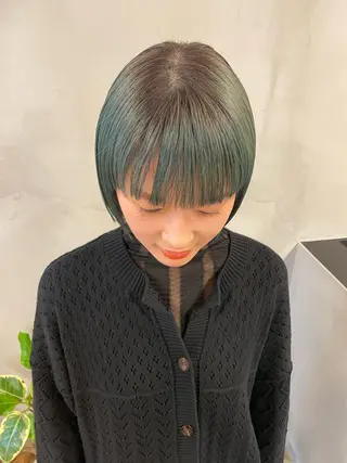 ミディアム カラー パーマ ヘアアレンジ メンズ キッズ ネイル マツエク・マツパ アイブロウ tatsumi/ボブ ウルフ/レイヤーのヘアスタイル