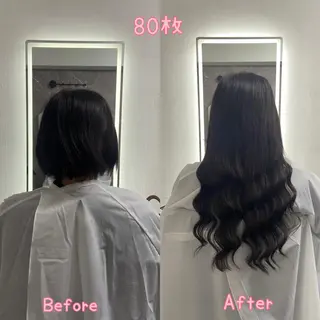 ロング シールエクステ ♡SAORI♡のヘアスタイル