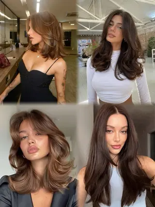 セミロング カラー yuuka/透明感艶 カラー🧚🏼🫧のヘアスタイル