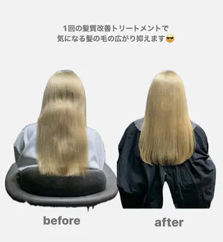 ロング chouette シュエットのヘアスタイル