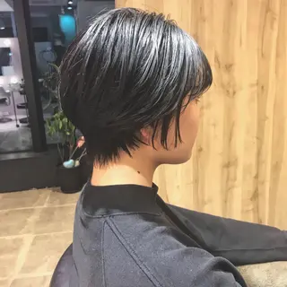 ショート 所渉/韓国レイヤー /ウルフカットのヘアスタイル