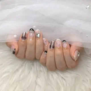 ネイル パラジェル/フィルイン　Oasisネイル相模大野所属・natsuki 🦊🩶のネイルデザイン