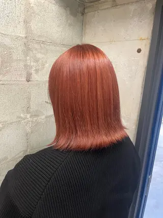 ミディアム カラー 城　健太郎 💎ハイトーンのヘアスタイル