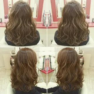 セミロング カラー Le Lien カジのヘアスタイル