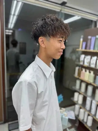 ショート パーマ メンズ メンズパーマの達人 / タカシマダイスケのヘアスタイル