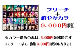 カラー ヘアカラー専門店華Hanaプロカラー所属・華Hanaプロカラー ヘアカラー専門店のヘアスタイル