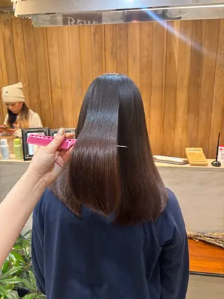 セミロング パーマ Belle 新宿店所属・🐰パーマモデル 募集中/ゆな🐰のヘアスタイル