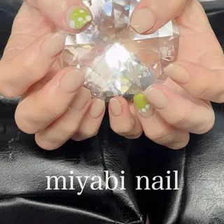 ネイル miyabi nail 桂川駅近くのネイルデザイン