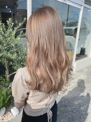 セミロング カラー 小森 拓哉のヘアスタイル
