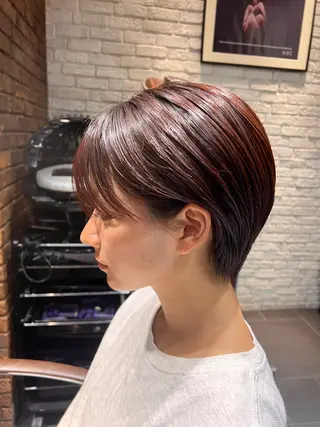 ショート MINX中村 公亮/デザインパーマのヘアスタイル