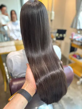 ロング 心斎橋/縮毛矯正/ 髪質改善　吉見勇亮のヘアスタイル