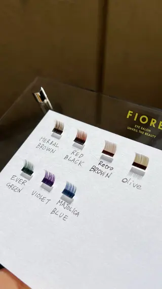 マツエク・マツパ FIORE フィオレ 大門 浜松町のマツエク・マツパデザイン