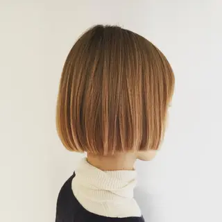 ショート カラー なりたいが叶う ながしまじゅんきのヘアスタイル