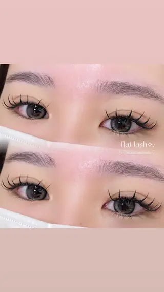 マツエク・マツパ ᴀɴᴊɪ♡束感まつ毛 /京都のマツエク・マツパデザイン