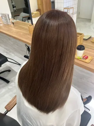 ミディアム 優月/カラー特化 西宮/夙川のヘアスタイル