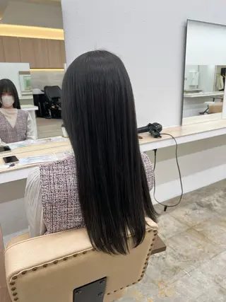 ロング ブリーチカラー🦋‪ 田中さくらのヘアスタイル