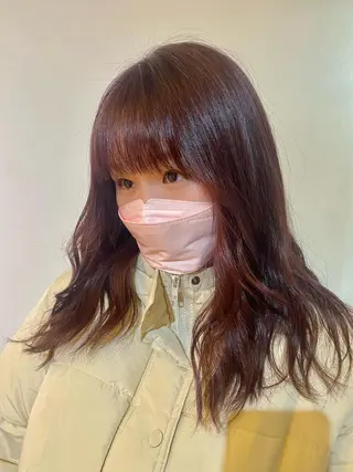 ミディアム カラー niconail 千歳烏山店所属・niconail 🧣ayu 📍烏山のネイルデザイン