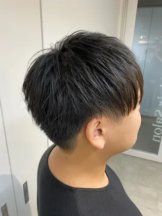 ショート メンズ neaf六本木店所属・ボブ／レイヤーボブ ／松尾のヘアスタイル