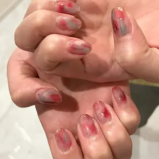 ネイル Nail salon Roovely 代官山店【ネイルサロンルブリー】所属・roovely Rumi／ニュアンスのネイルデザイン