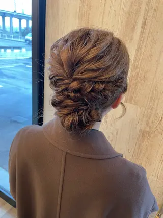 ヘアアレンジ 岡村 真子のヘアスタイル