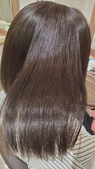 セミロング パーマ 中村 和貴 ＜Ash津田沼＞のヘアスタイル