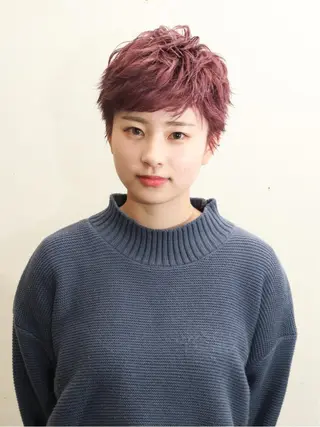 ショート juve. 別府のヘアスタイル