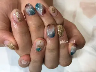 ネイル s/w ＿shokoのネイルデザイン