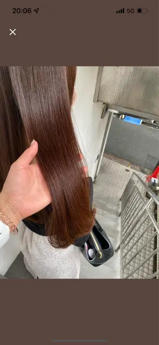 セミロング SALOWIN新宿三丁目frente所属・髪質改善/艶カラー MISATOのヘアスタイル