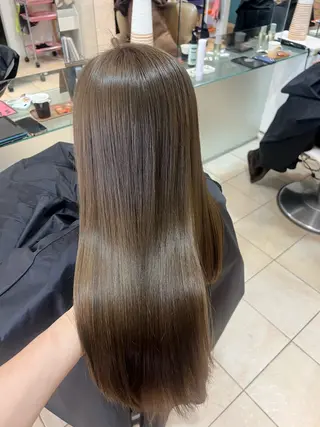 ロング カラー 寺田 未来のヘアスタイル