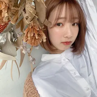 カラー Noele hair atelier(ノエルヘアアトリエ)所属・北上ゆい/個性派/ ナチュラルアレンジのヘアスタイル