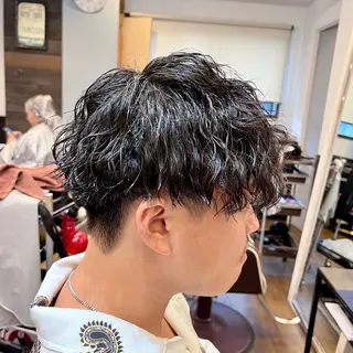 パーマ メンズ アグヘアーシータ所属・🤩メンズカット/ パーマ山本🤩のヘアスタイル