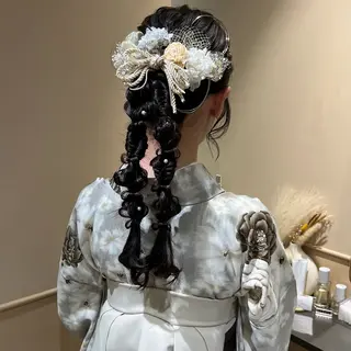 ロング ヘアアレンジ 🫧tomoka 透明感カラー🫧のヘアスタイル