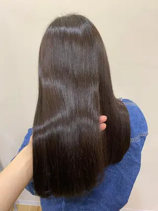セミロング 北山 なるみのヘアスタイル