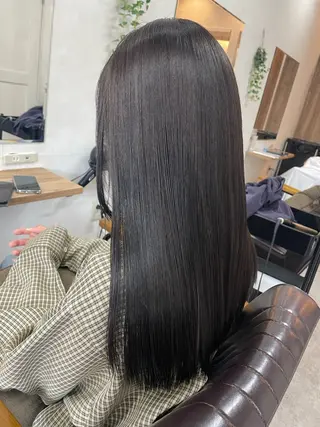 ロング カラー verite2所属・田淵 心琴のヘアスタイル