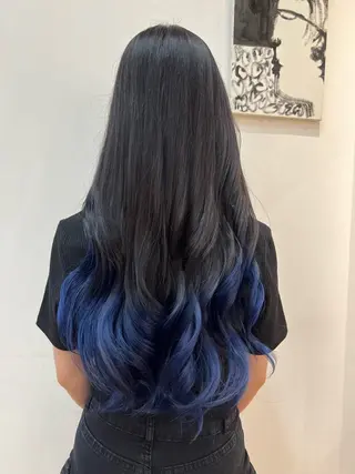 ロング カラー Room所属・西村 和樹のヘアスタイル